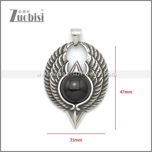Stainless Steel Pendant p011058SA