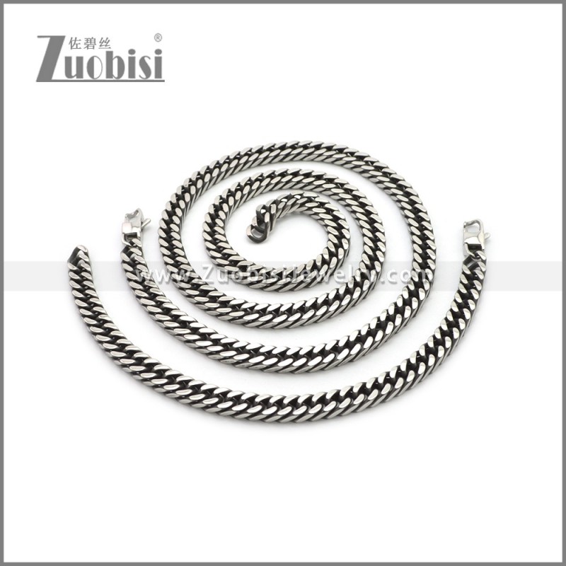 Stainless Steel Jewelry Sets s002971SW7