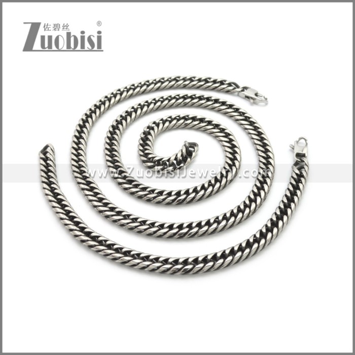 Stainless Steel Jewelry Sets s002974SW7