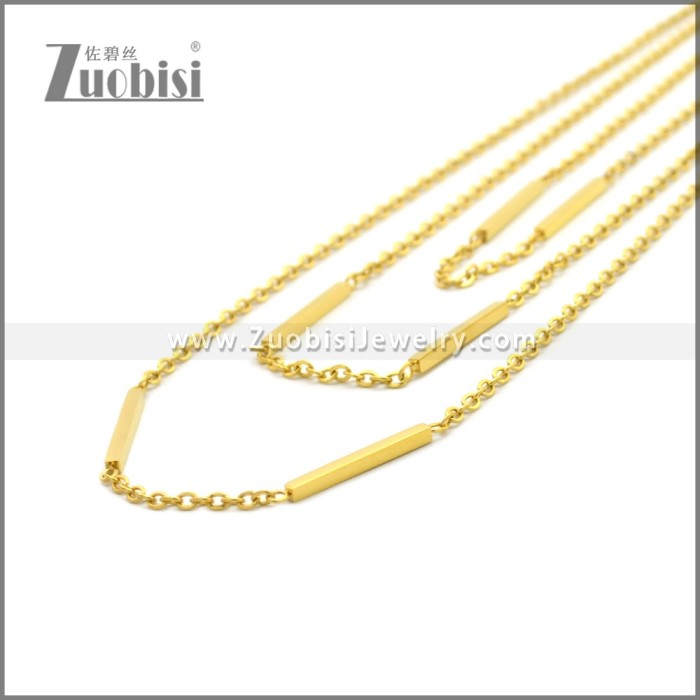 Stainless Steel Necklaces n003204G