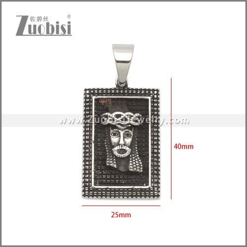 Stainless Steel Pendants p011100SH