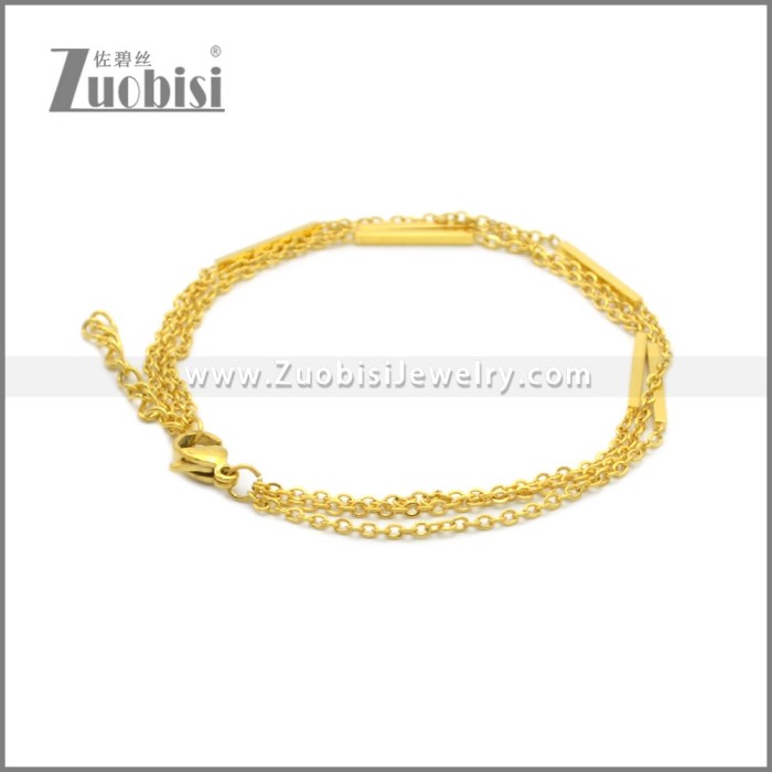 Stainless Steel Bracelets b010105G