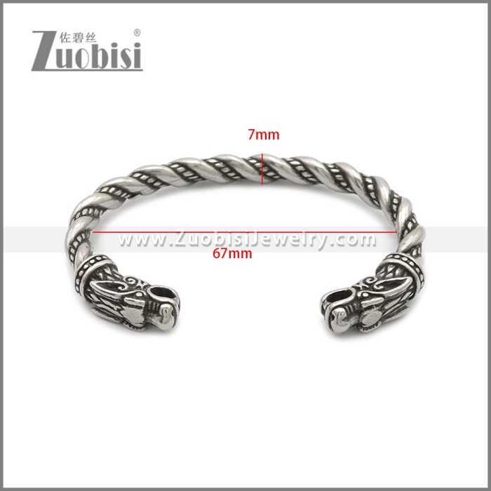 Dragon Viking Arm Ring Stainless Steel b010109SA