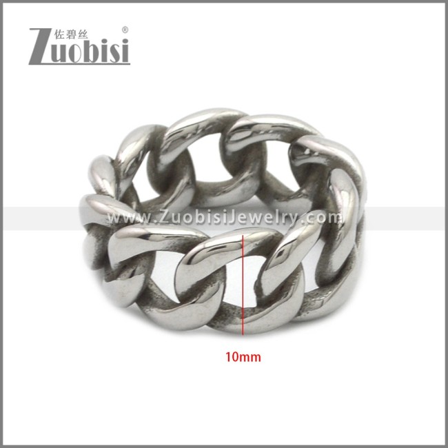 Stainless Steel Rings r008859SA