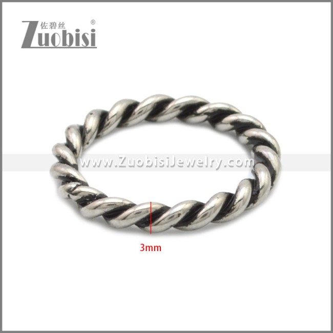 Stainless Steel Rings r008855SH