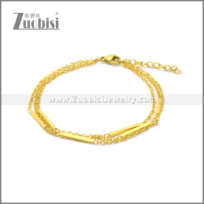 Stainless Steel Bracelets b010105G