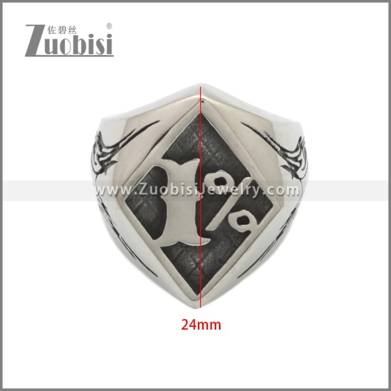 Stainless Steel Ring r008873SA