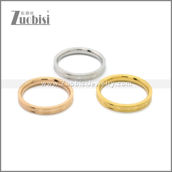Stainless Steel Ring r008864G