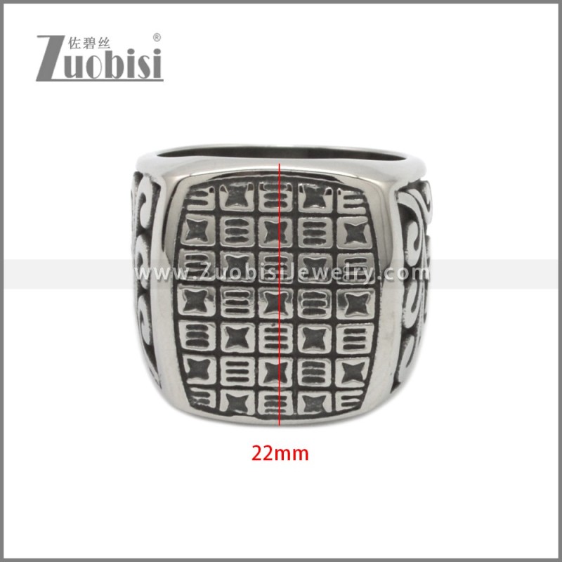 Stainless Steel Ring r008871SA