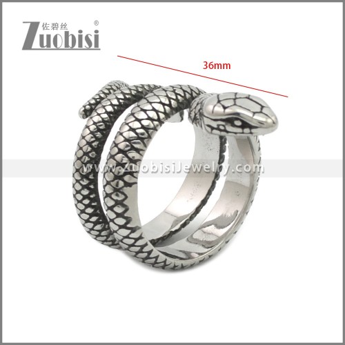 Stainless Steel Ring r008862SH