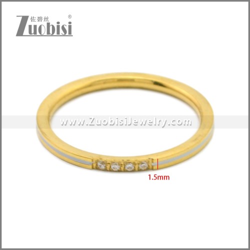 Stainless Steel Ring r008867G