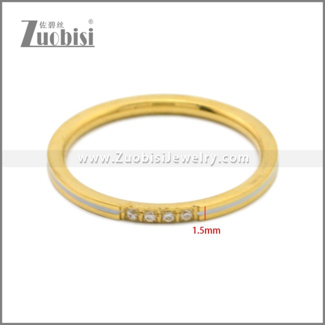 Stainless Steel Ring r008867G