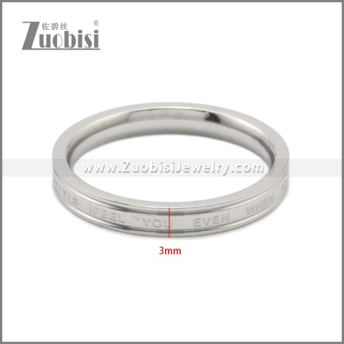 Stainless Steel Ring r008864S