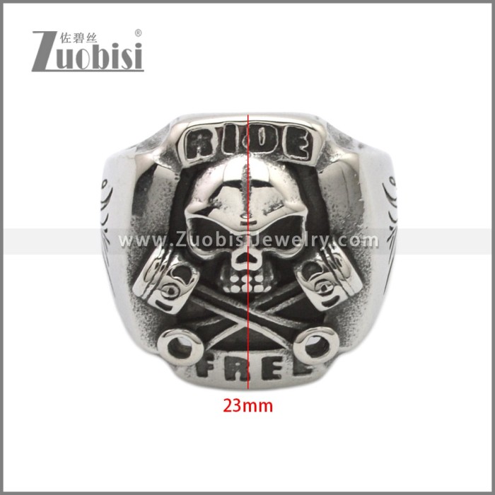 Stainless Steel Ring r008876SA