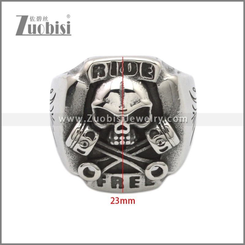 Stainless Steel Ring r008876SA