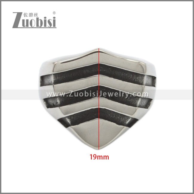 Stainless Steel Ring r008875SA