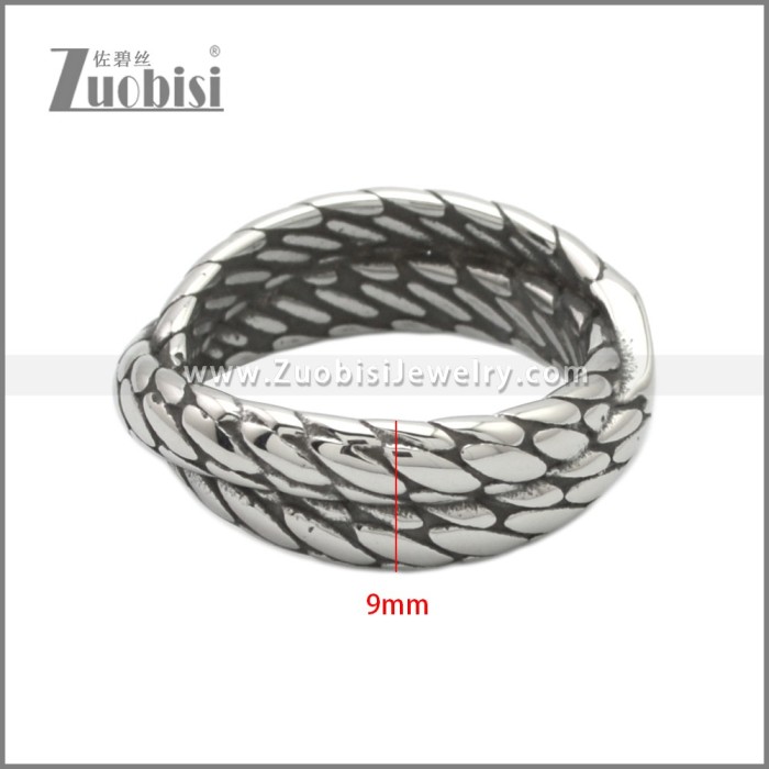Stainless Steel Ring r008883SA