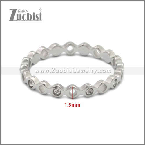 Stainless Steel Ring r008893S
