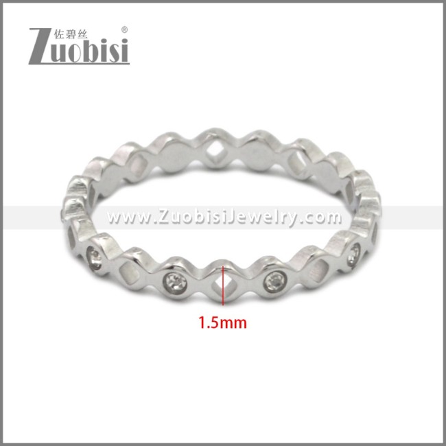 Stainless Steel Ring r008893S