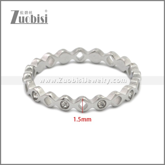 Stainless Steel Ring r008893S