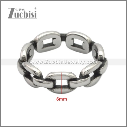 Stainless Steel Ring r008890SA