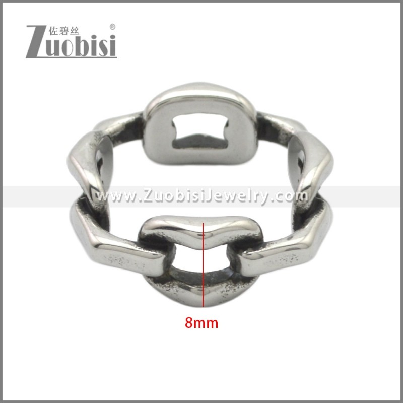 Stainless Steel Ring r008888SA