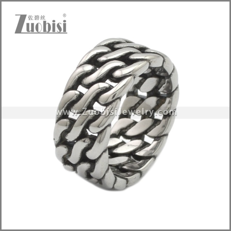Stainless Steel Ring r008889SA