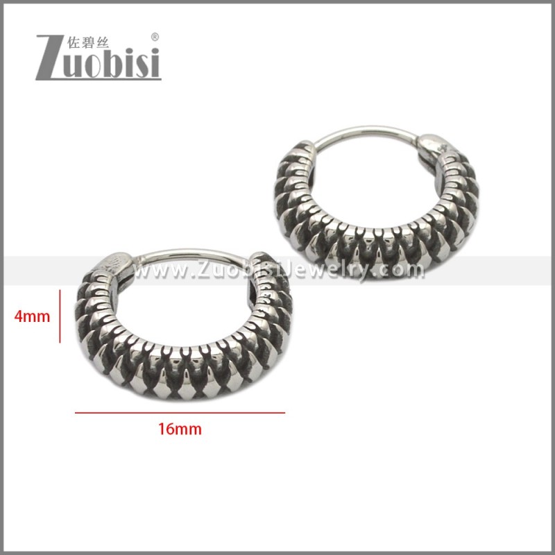 Stainless Steel Earring e002237SA