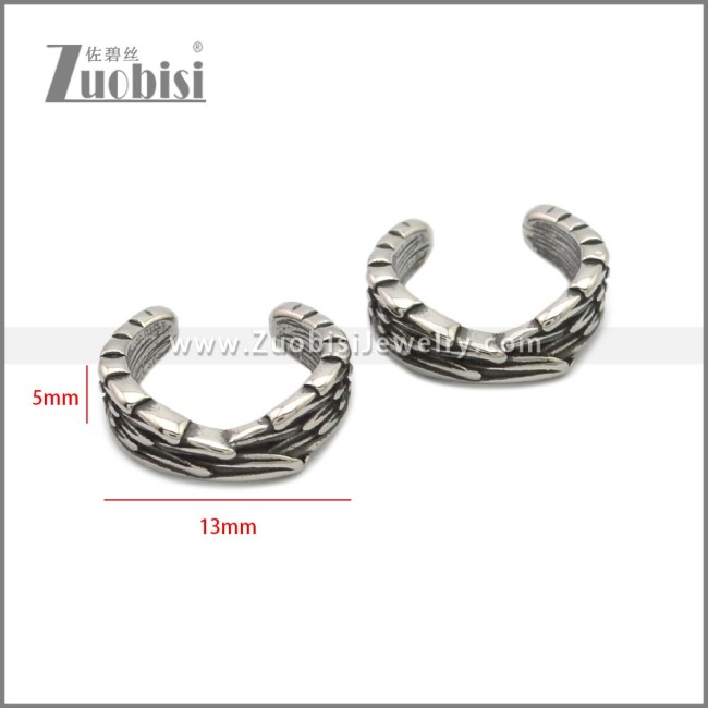 Stainless Steel Earring e002222SA