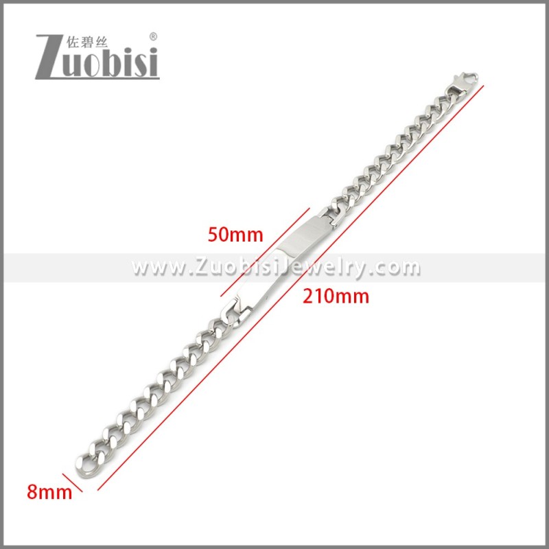Stainless Steel Bracelet b010117S