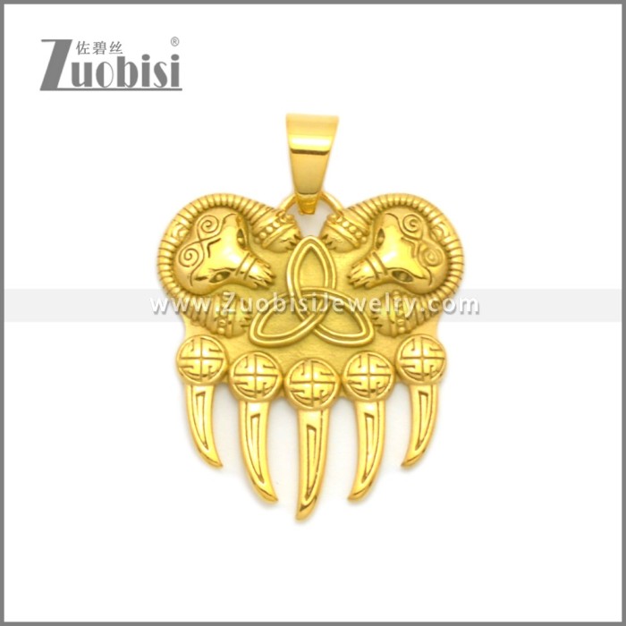 Stainless Steel Pendant p011122G