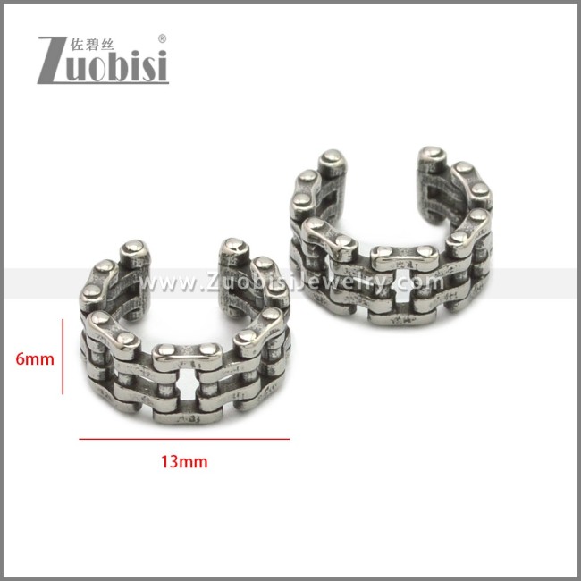 Stainless Steel Earring e002221SA