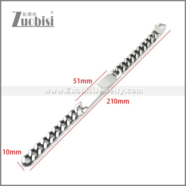 Stainless Steel Bracelet b010116SH