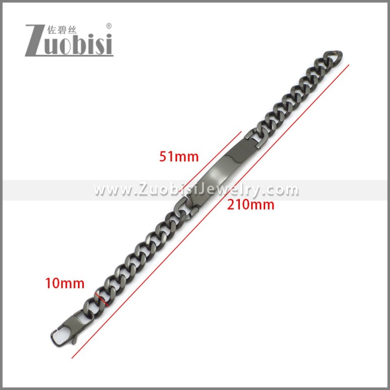 Stainless Steel Bracelet b010116H