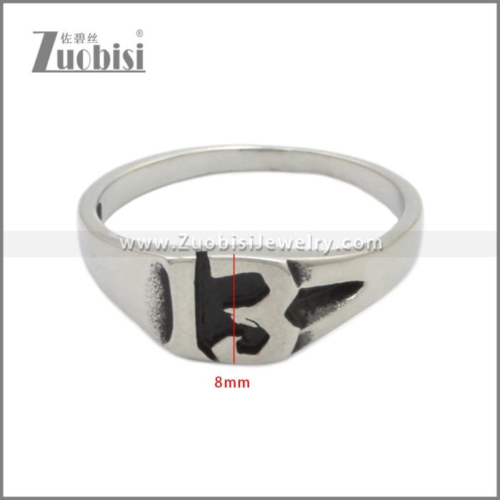 Stainless Steel Ring r008908SH
