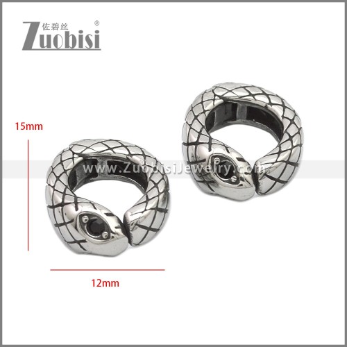 Stainless Steel Earring e002217SA