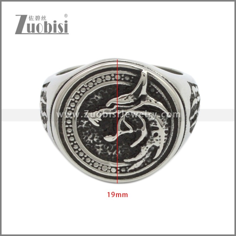 Stainless Steel Ring r008909SH