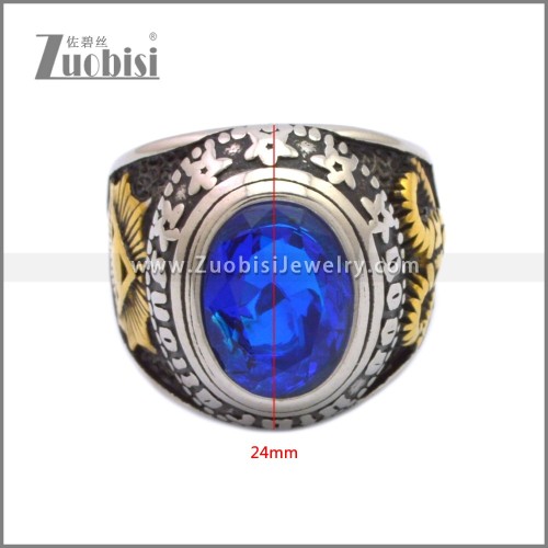 Stainless Steel Ring r008916SHG3