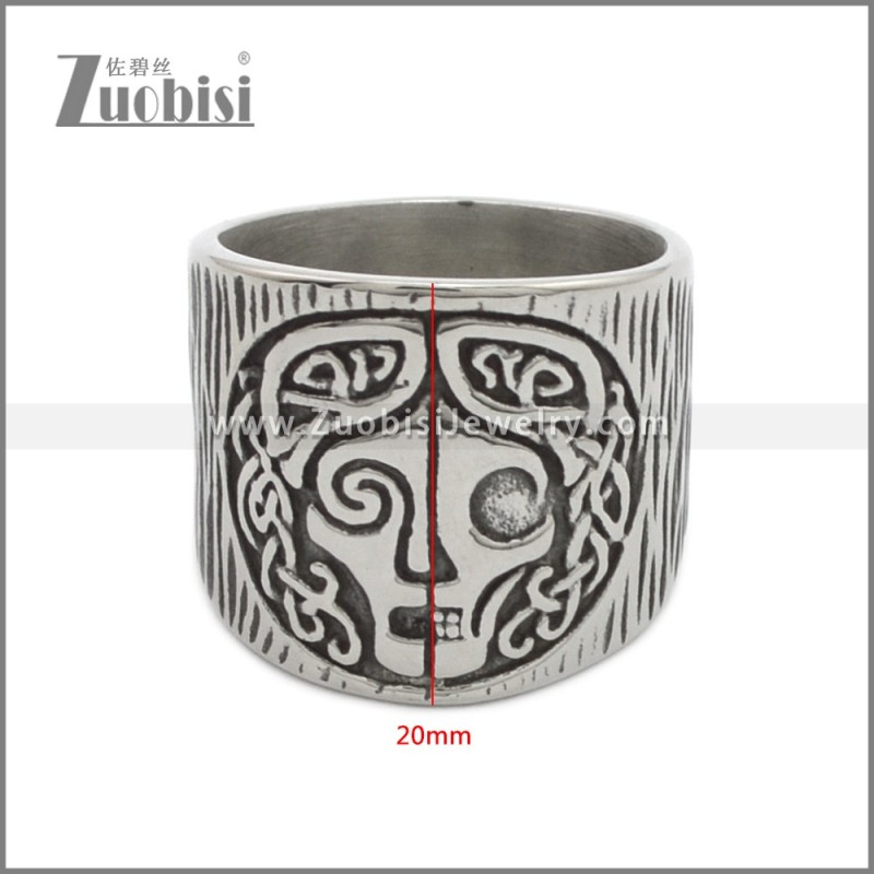 Stainless Steel Ring r008930SA