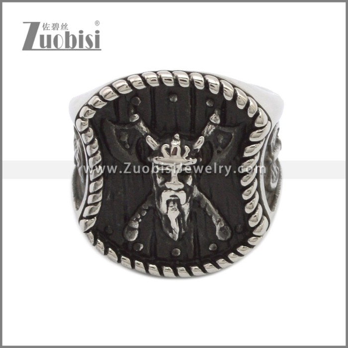 Stainless Steel Ring r008929SH