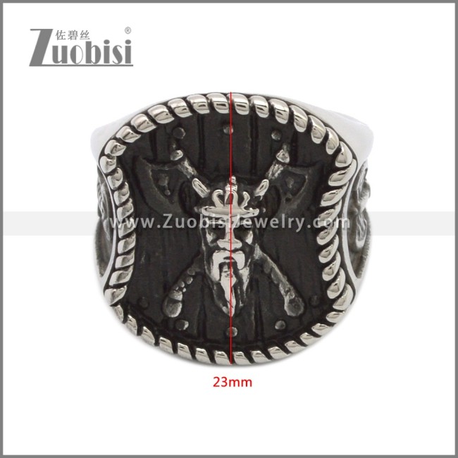 Stainless Steel Ring r008929SH