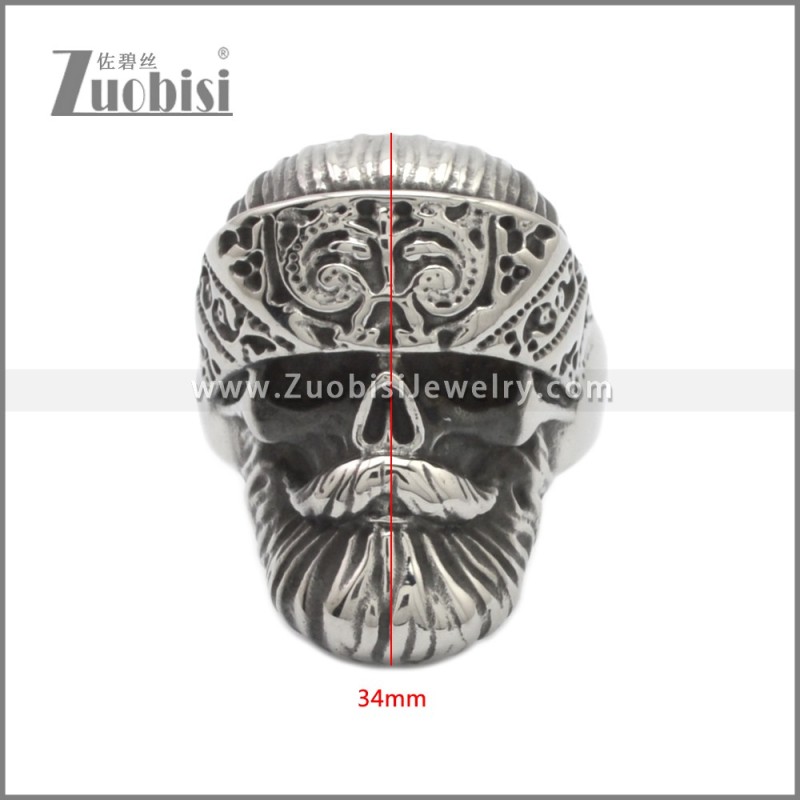 Stainless Steel Ring r008924SA