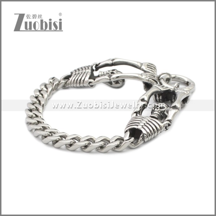 Stainless Steel Bracelet b010128S
