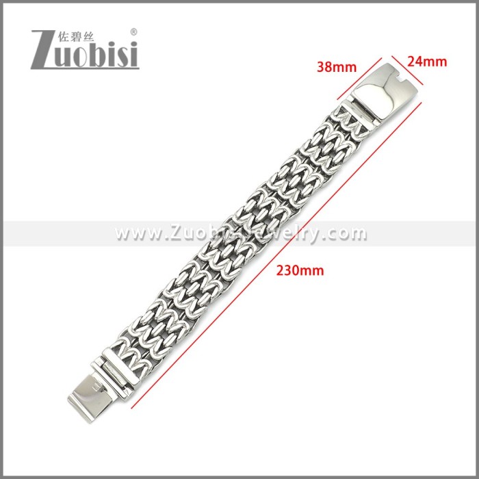 Stainless Steel Bracelet b010123S