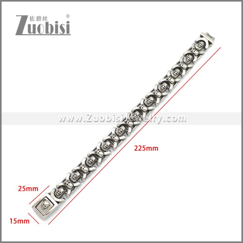Stainless Steel Bracelet b010129SA