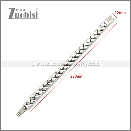Stainless Steel Bracelet b010126S
