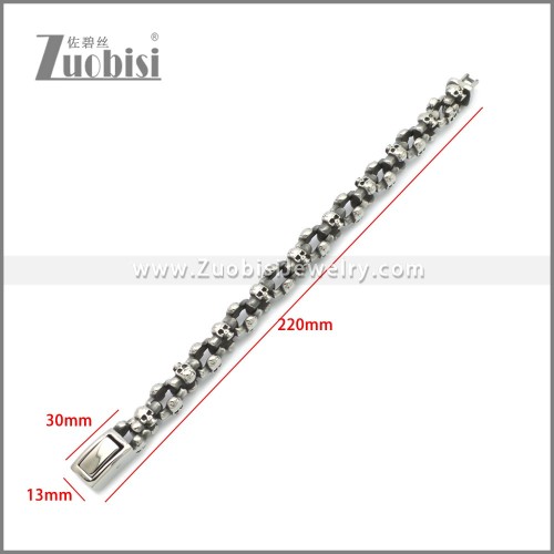 Stainless Steel Bracelet b010130SA