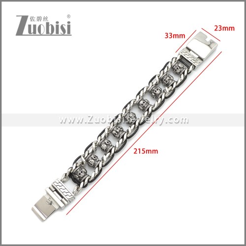 Stainless Steel Bracelet b010122SA