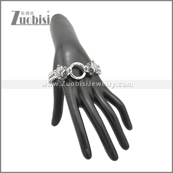 Stainless Steel Monkey Bracelet b010138S
