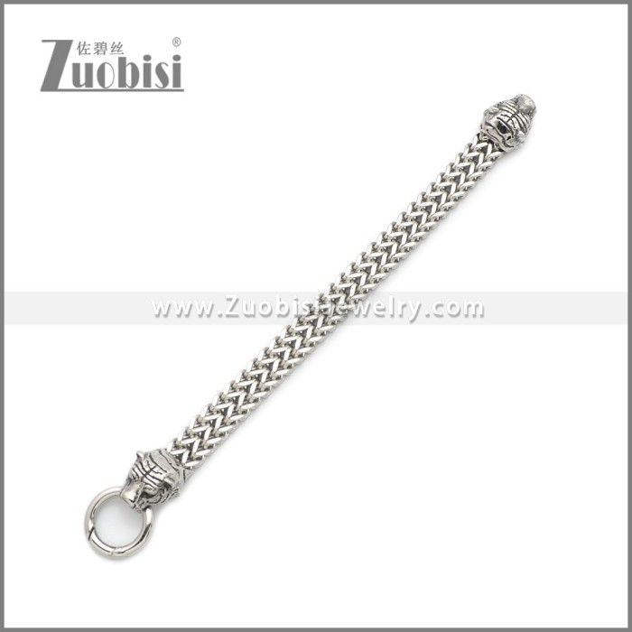 Stainless Steel Tiger Bracelet b010145S